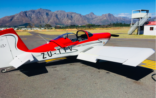 Aerobatics over Afrika