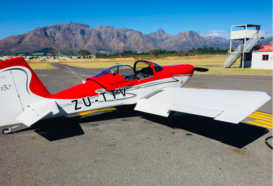 Aerobatics over Afrika